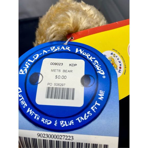 Build A Bear Casey Bear The New York Mets 12" - Picture 7 of 7